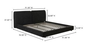 ZEPPELIN KING BED- BLACK (12)