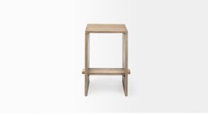 Aida Counter Stool- Light Brown