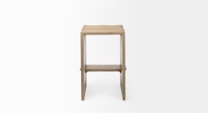 Aida Counter Stool- Light Brown