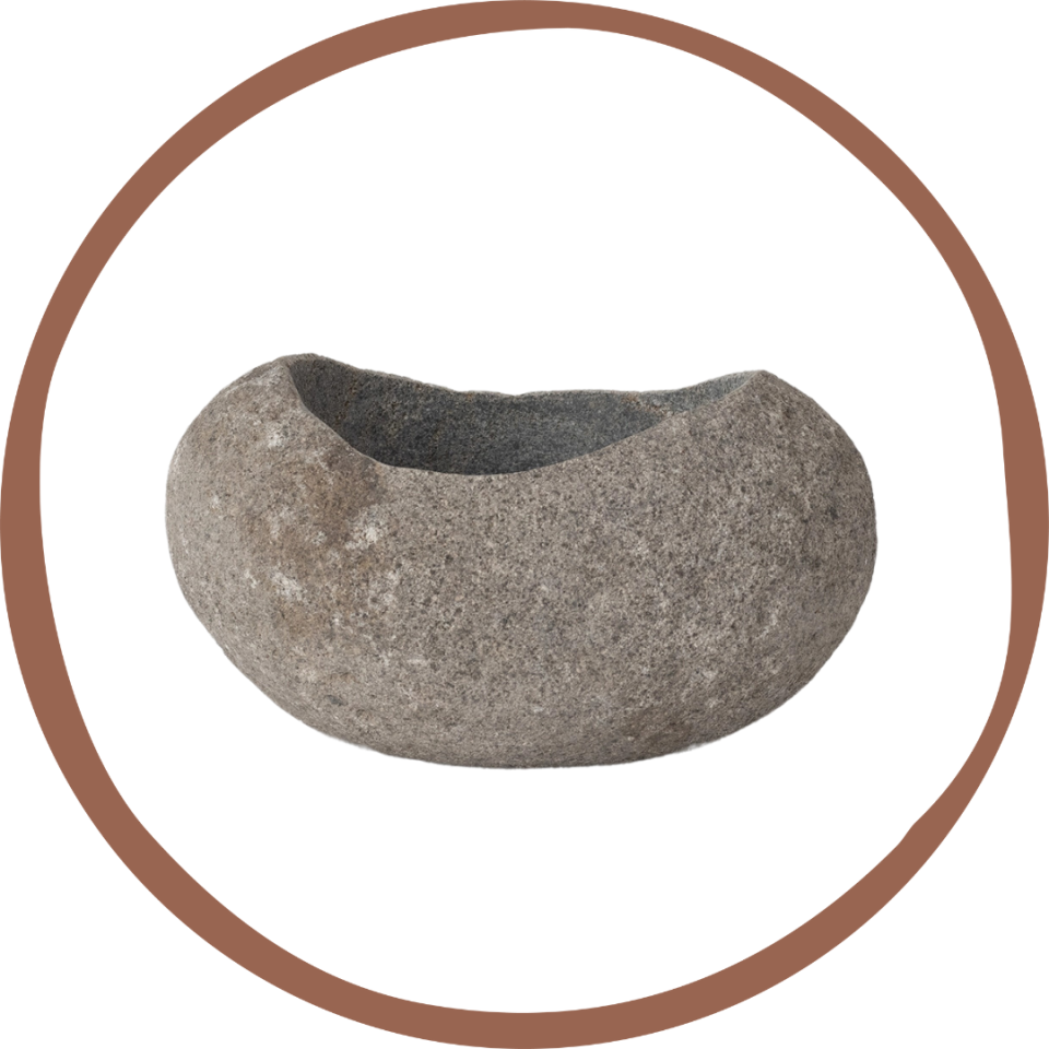 Dew Stone Bowl Large