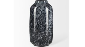 Masai Black Glass Vase-Large (2)