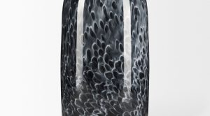 Masai Black Glass Vase-Large (3)