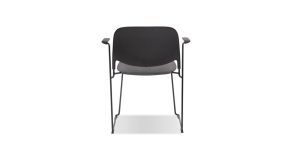 PRINGLE DINING ARMCHAIR- BLACK