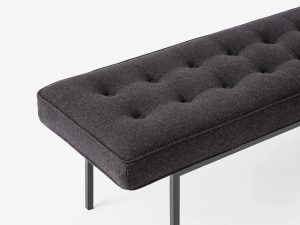 Bank Tufted Bench