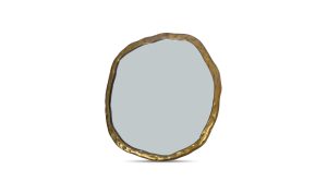 Foundry Large Mirror Gold