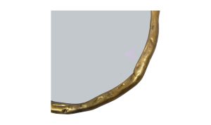 Foundry Large Mirror Gold