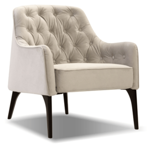 Duke Occasional Chair Oyster Velvet