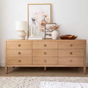 Hara 9 Drawer Dresser - Natural Oak_8