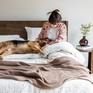 Luna Wood Tool-Free Queen Bed - Coffee_4 (1)