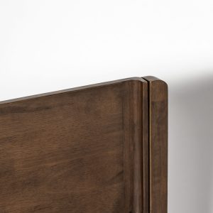 Luna Wood Tool-Free Queen Bed - Coffee_7