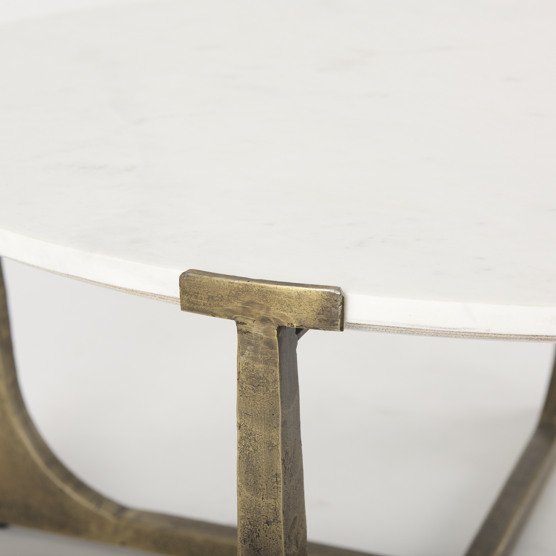 Atticus Coffee Table - White Marble - Image 6