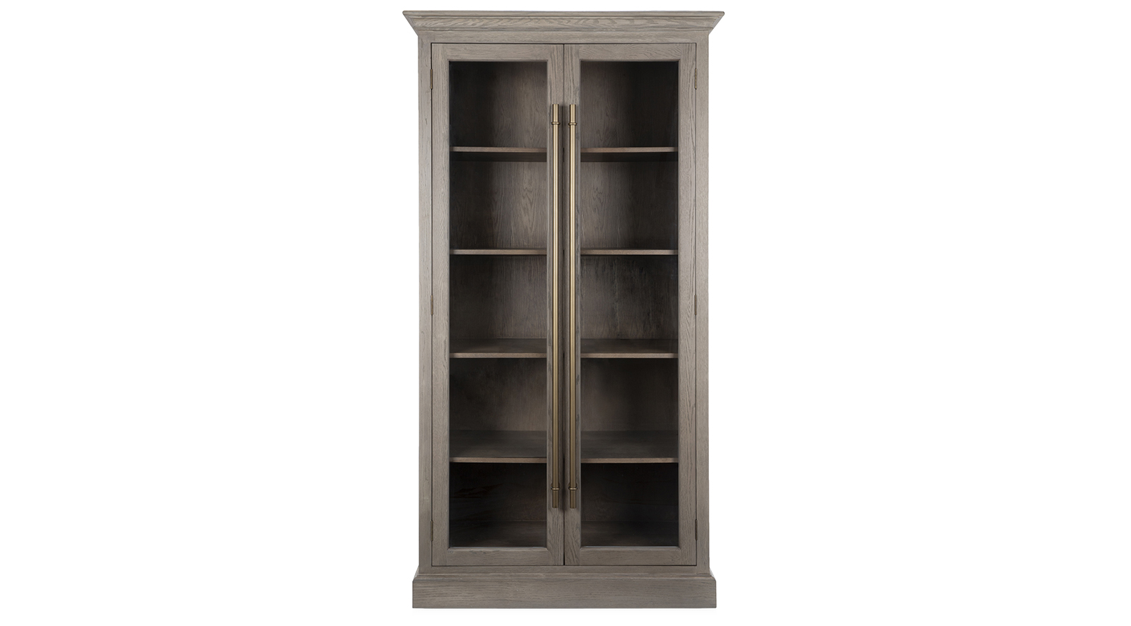 Chloe Tall Cabinet- Washed Grey
