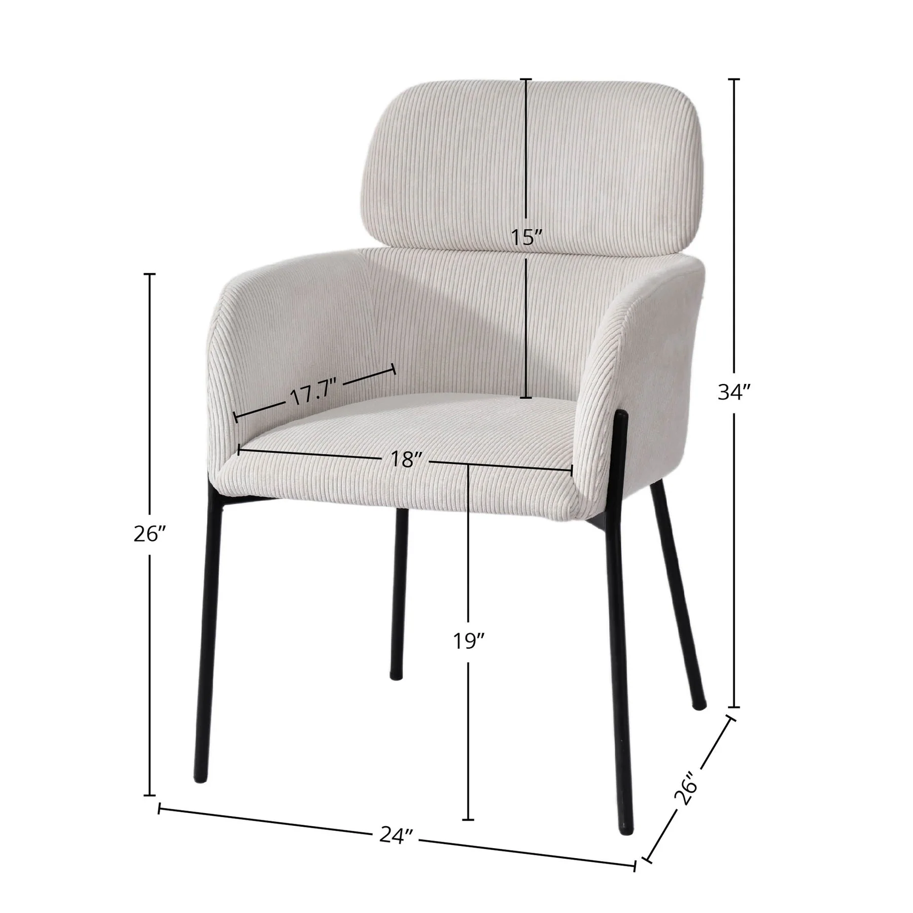 Greta Dining Chair - Image 5