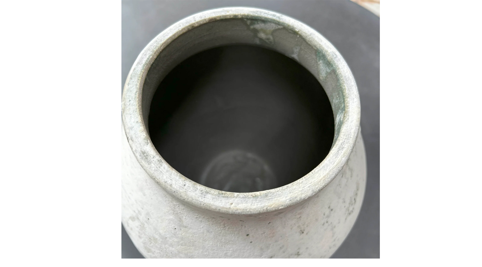 Amphora Medium Vase - Antique White - Image 3