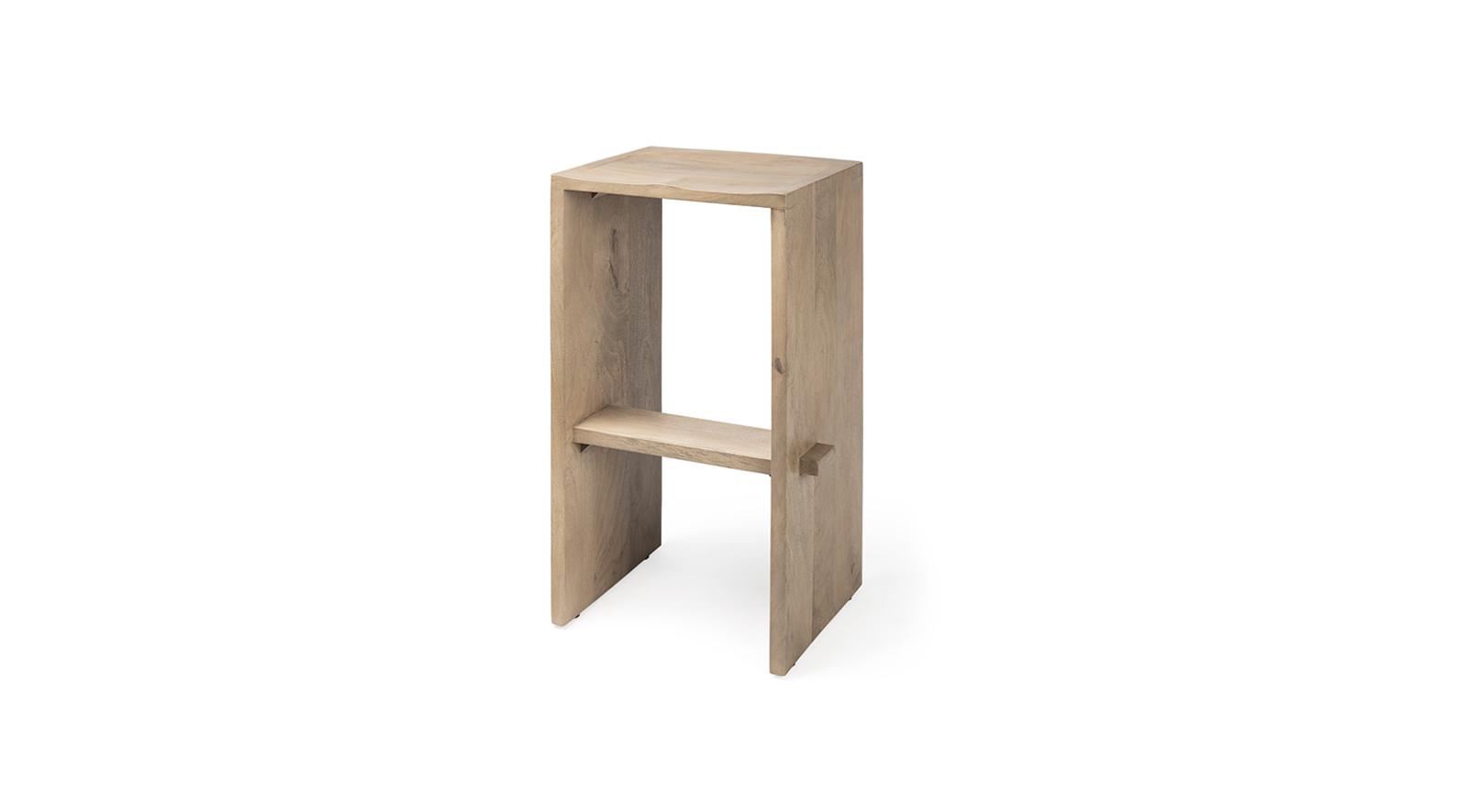 Aida Bar Stool- Light Brown
