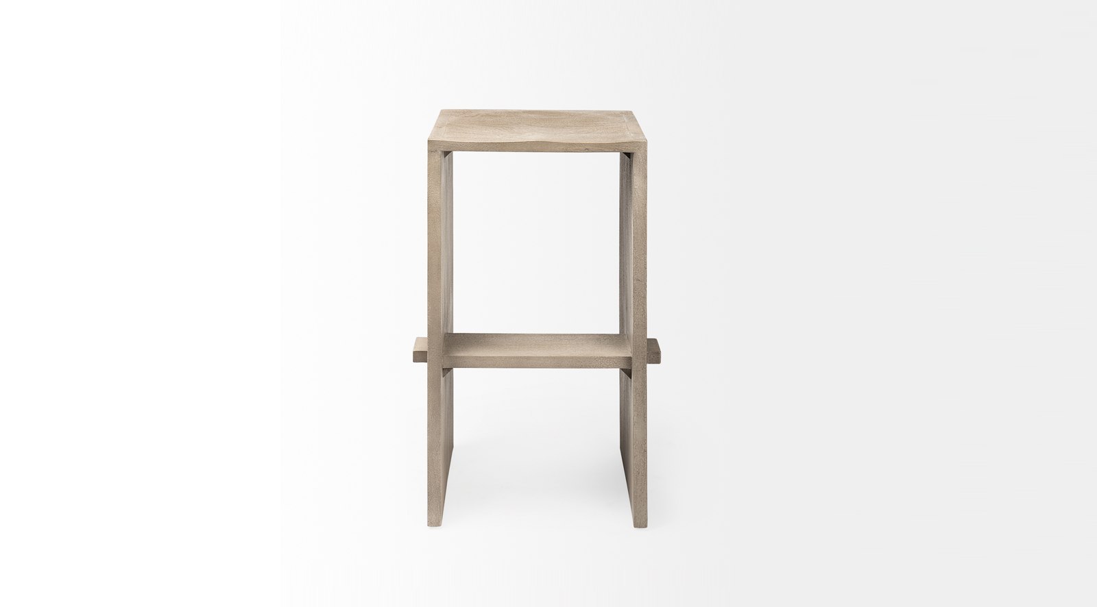Aida Bar Stool- Light Gray - Image 4