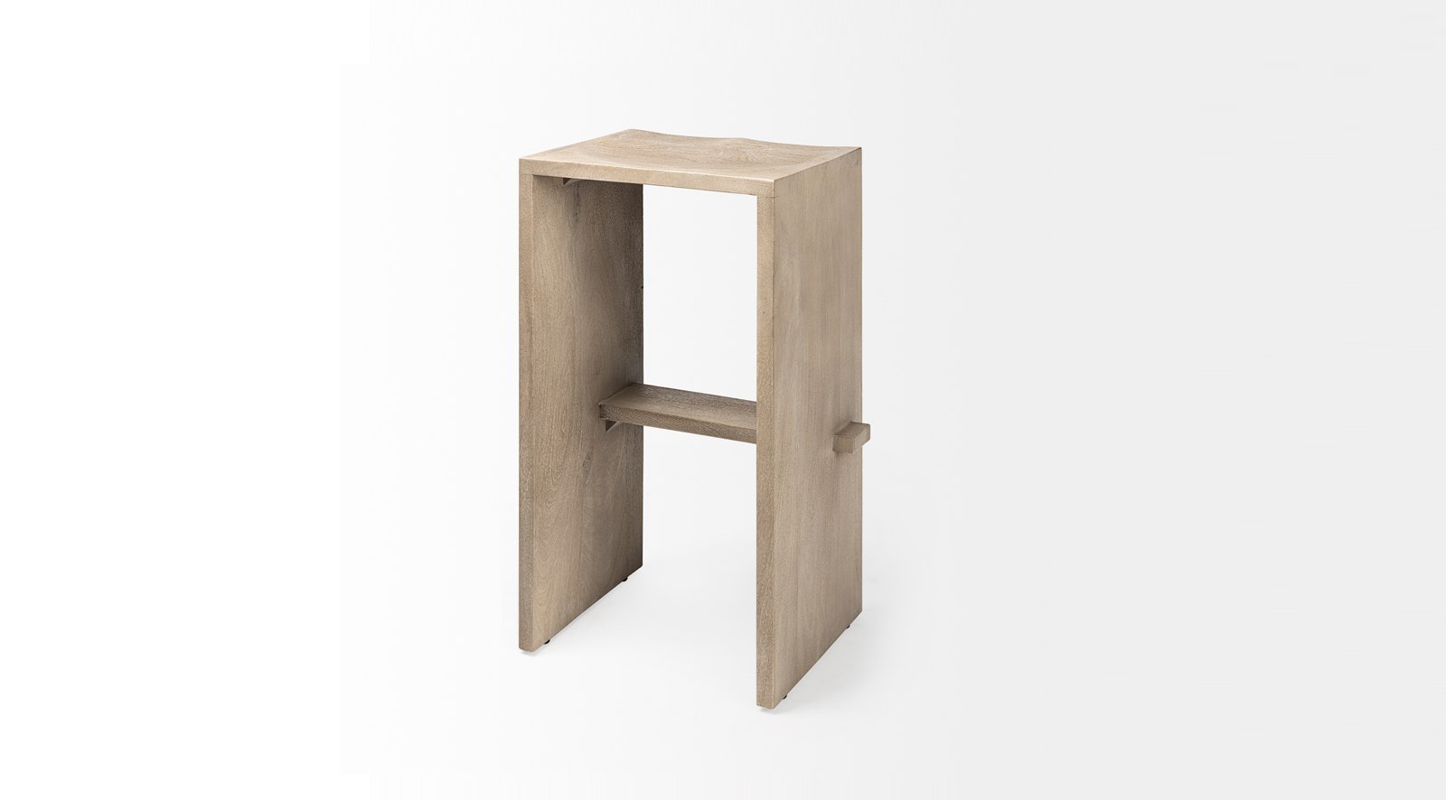 Aida Bar Stool- Light Gray - Image 3