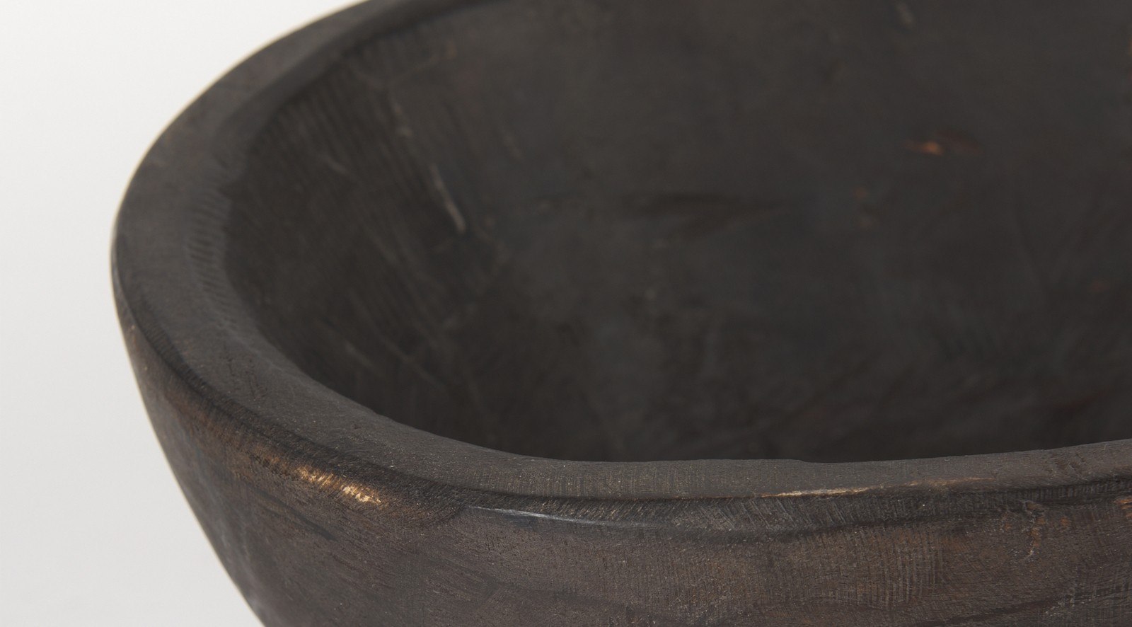 Athena Wooden Bowl Black - Image 5