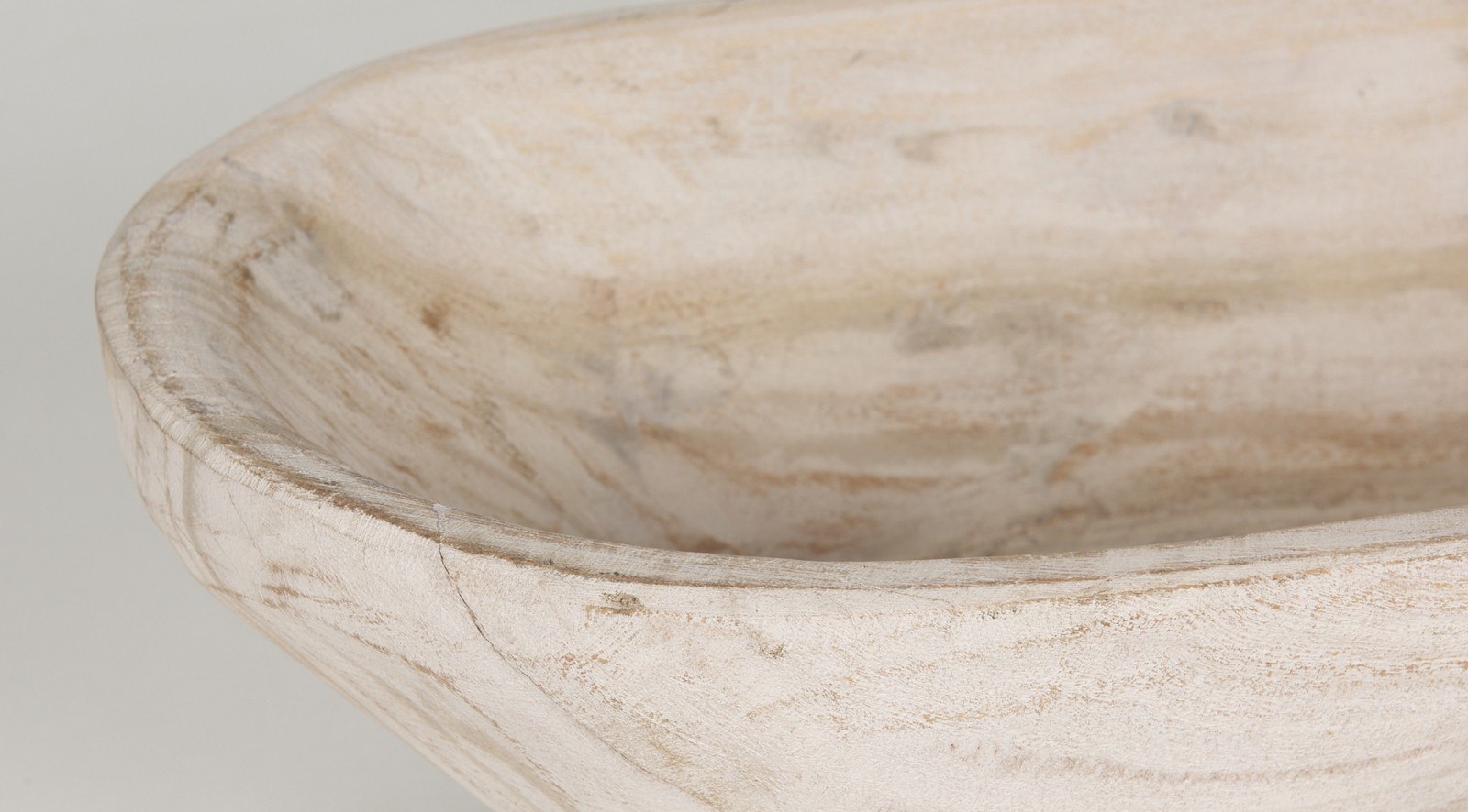 Athena Wooden Bowl Light Wash - Image 7