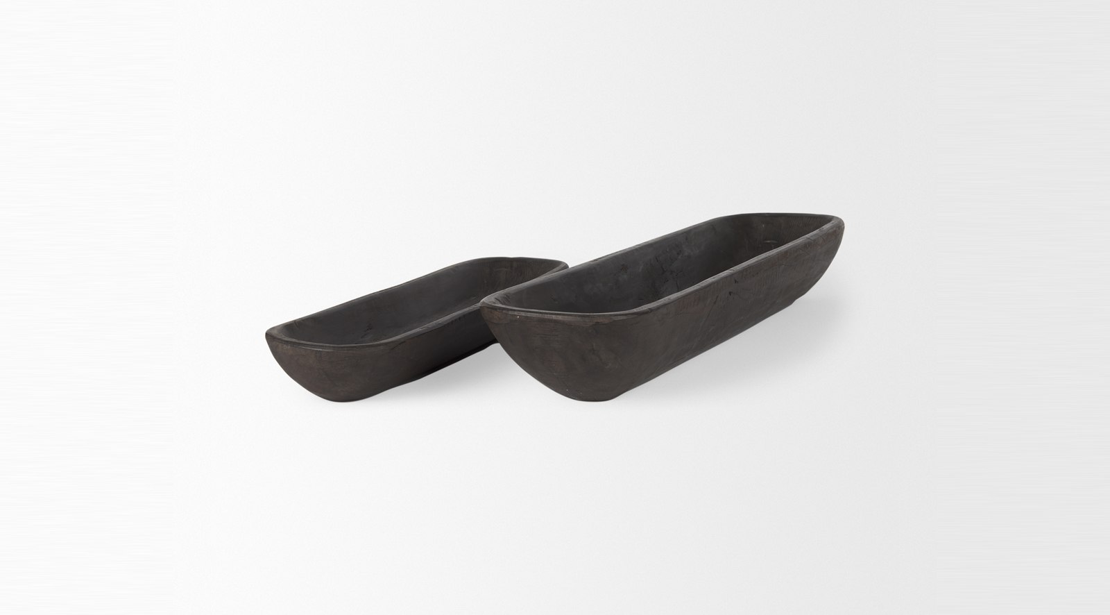 Athena Wooden Trays S/2 Black - Image 4