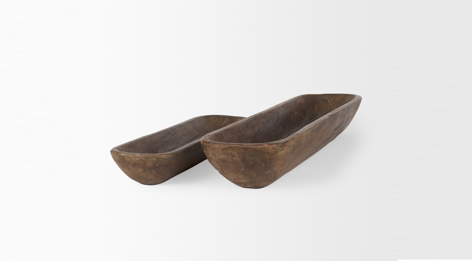 Athena Wooden Trays S/2 Brown - Image 5