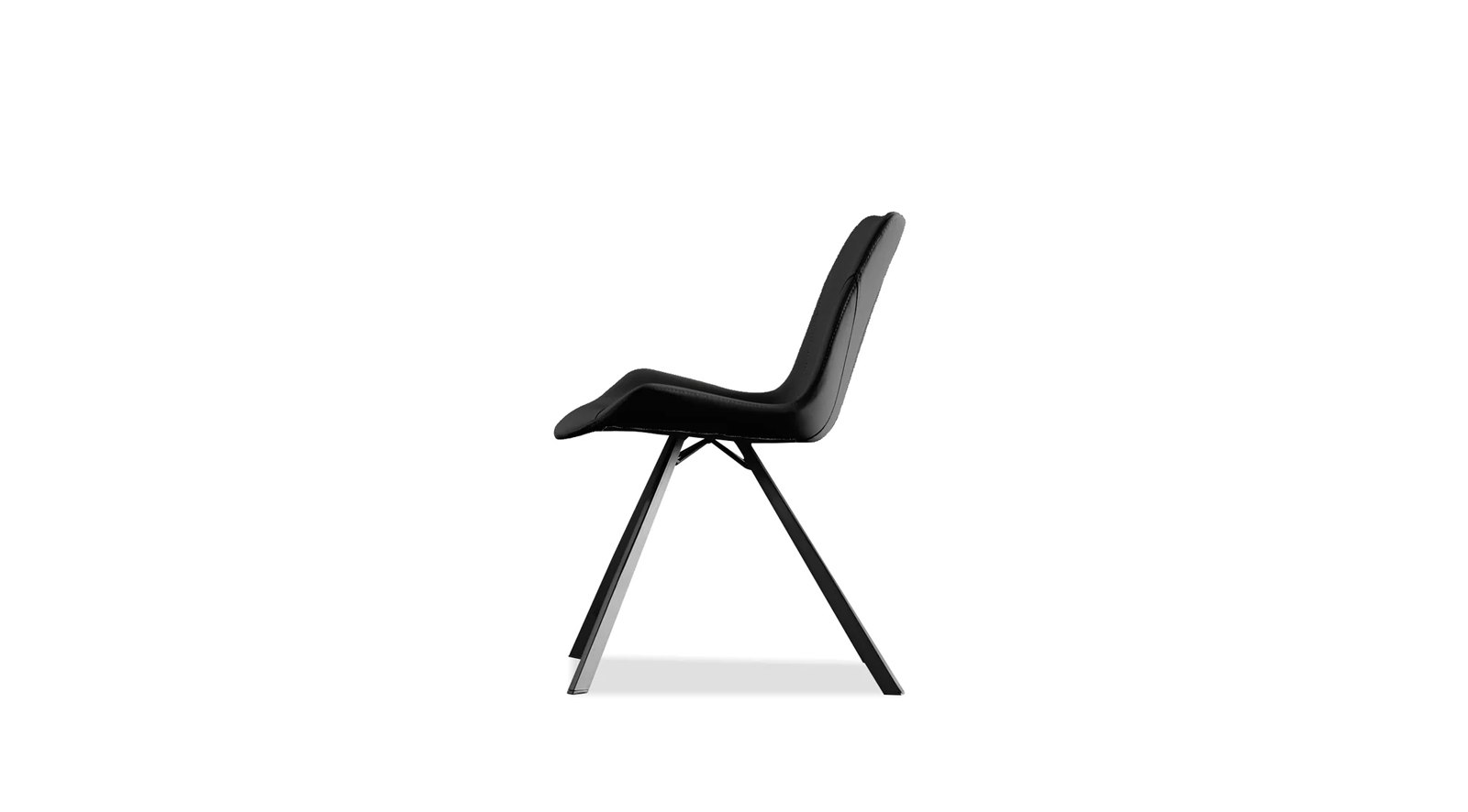 Billy Dining Chair- Black - Image 4