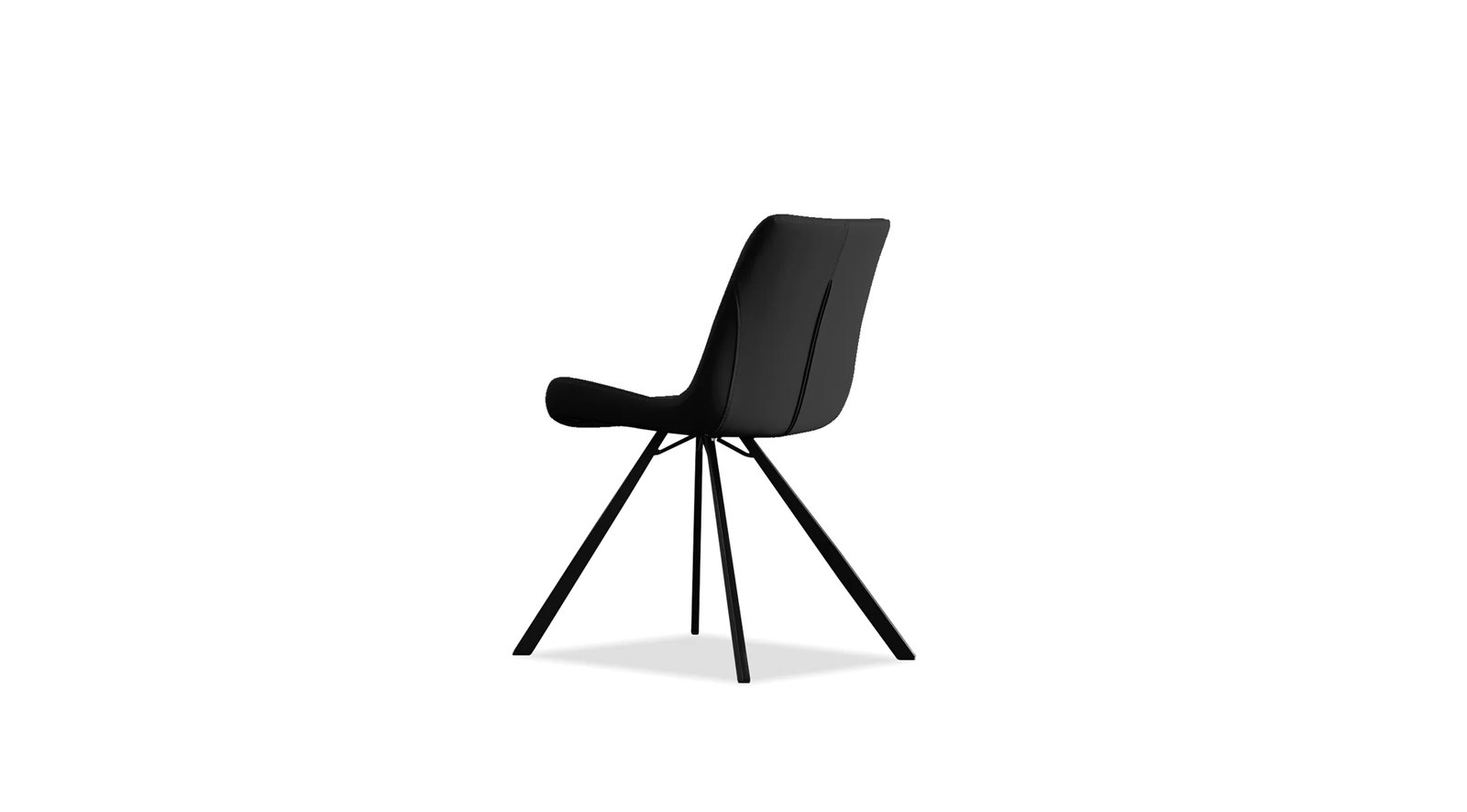 Billy Dining Chair- Black - Image 3