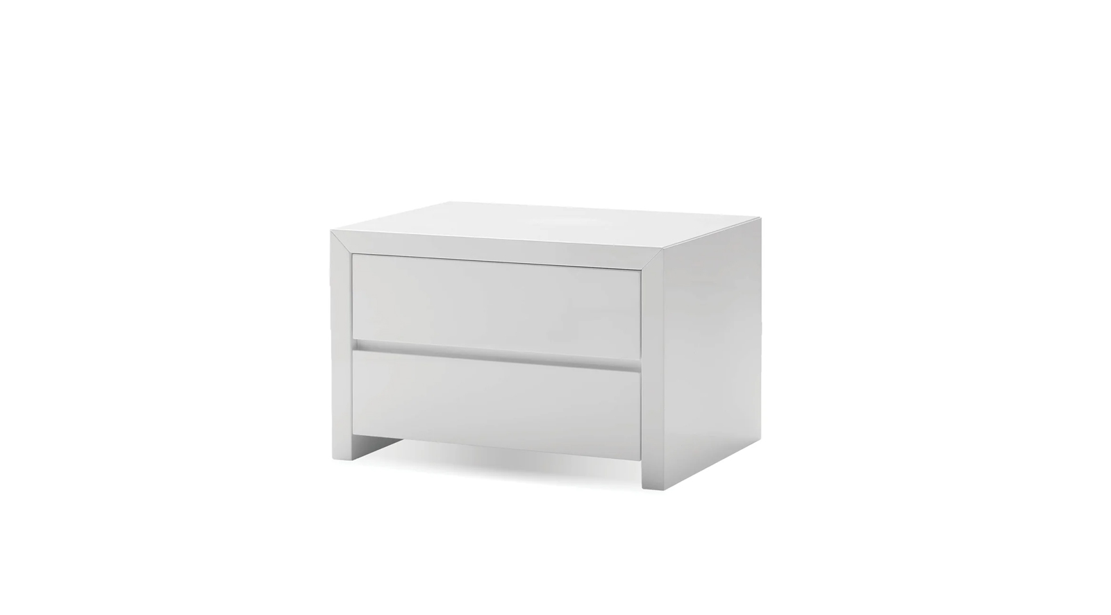 Blanche 2D Nightsatnd White