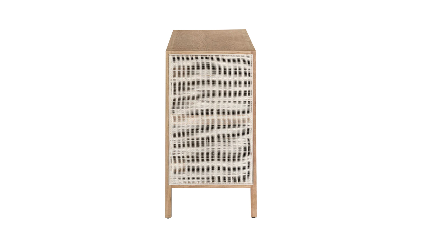 Rattan 3 Door Sideboard Natural - Image 2