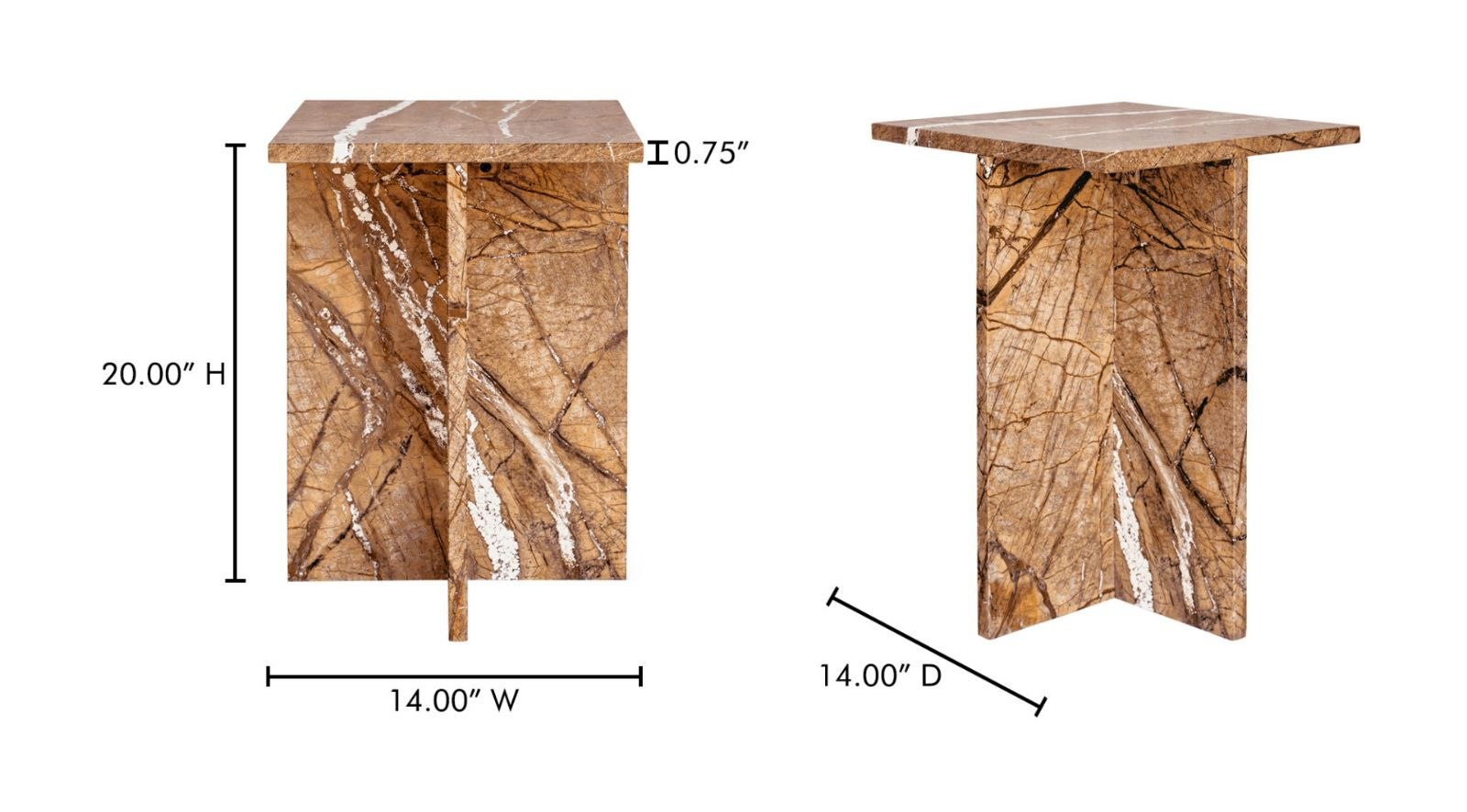 Blair Accent Table- Golden Forest - Image 9