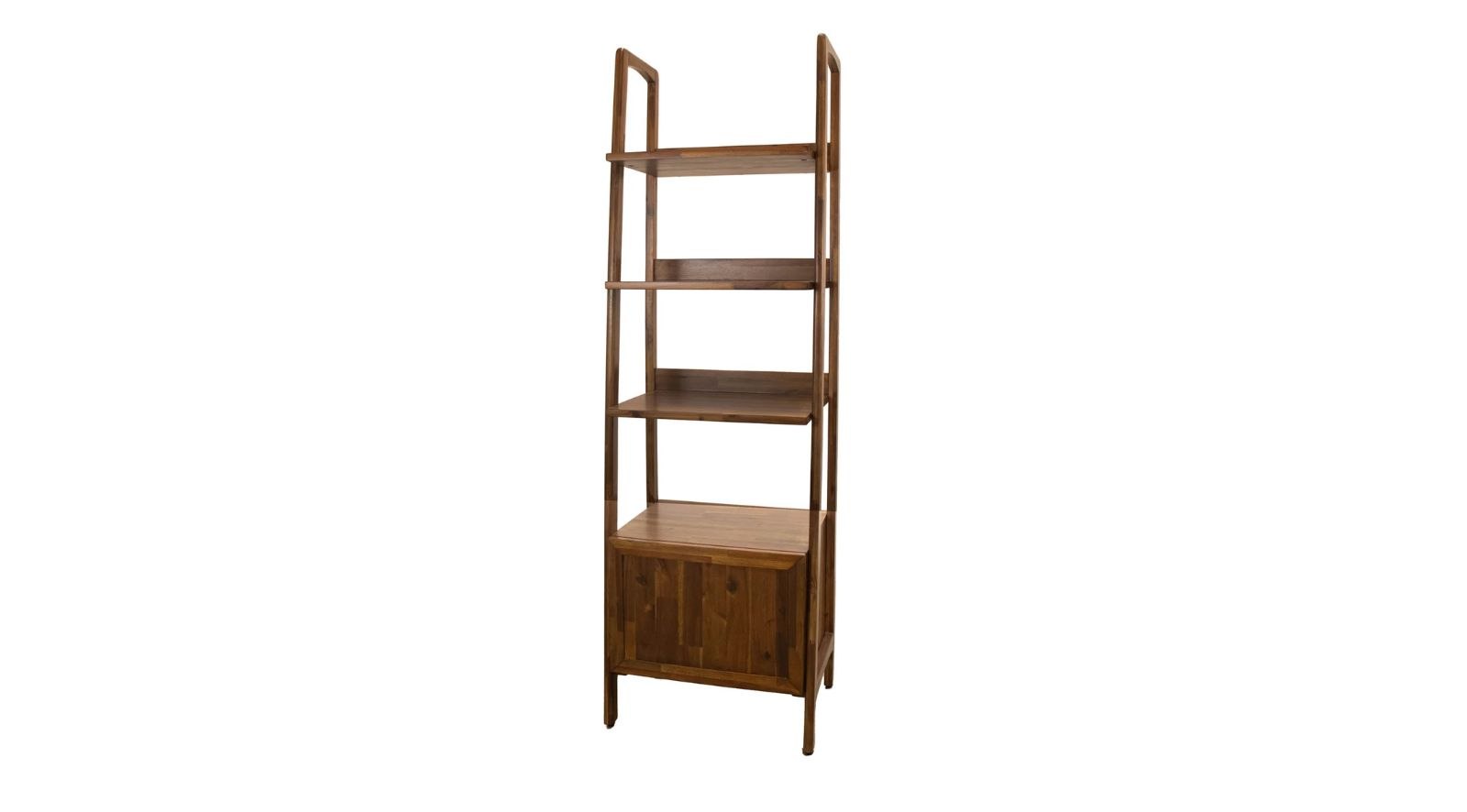 Brunette 1 Door Bookcase - Image 5