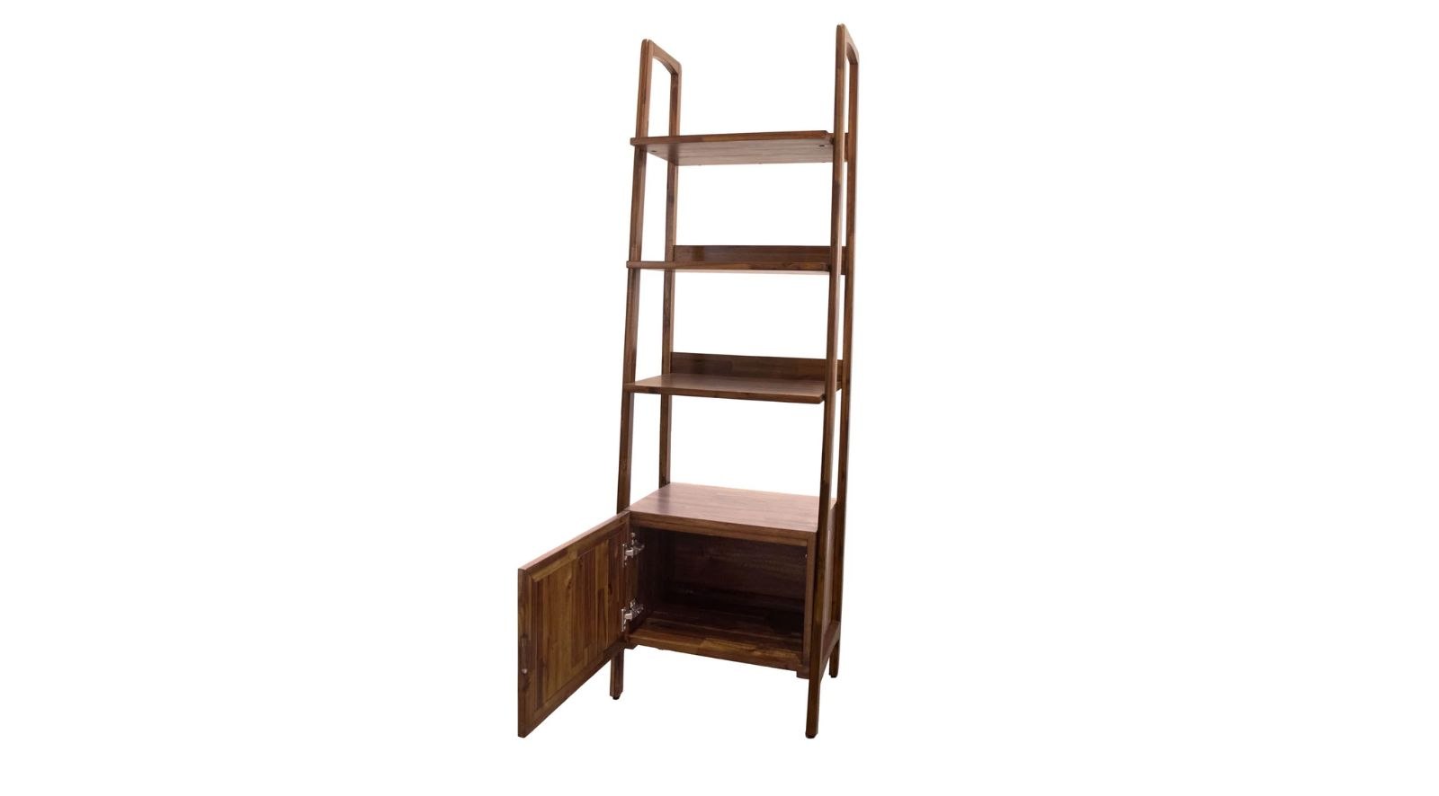 Brunette 1 Door Bookcase - Image 2