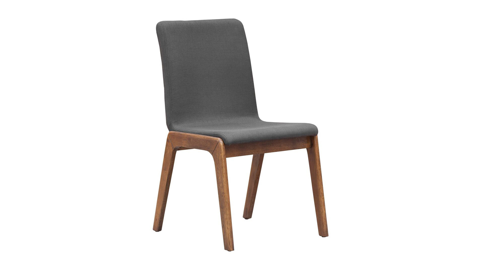 Brunette Dining Chair - Grey Fabric