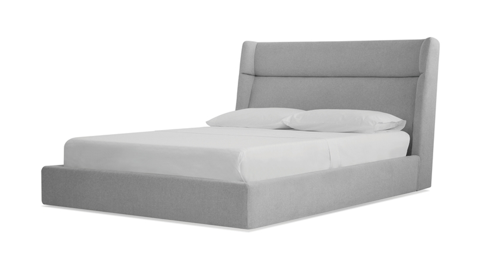 Retreat Storage Bed Heather Grey Chenille