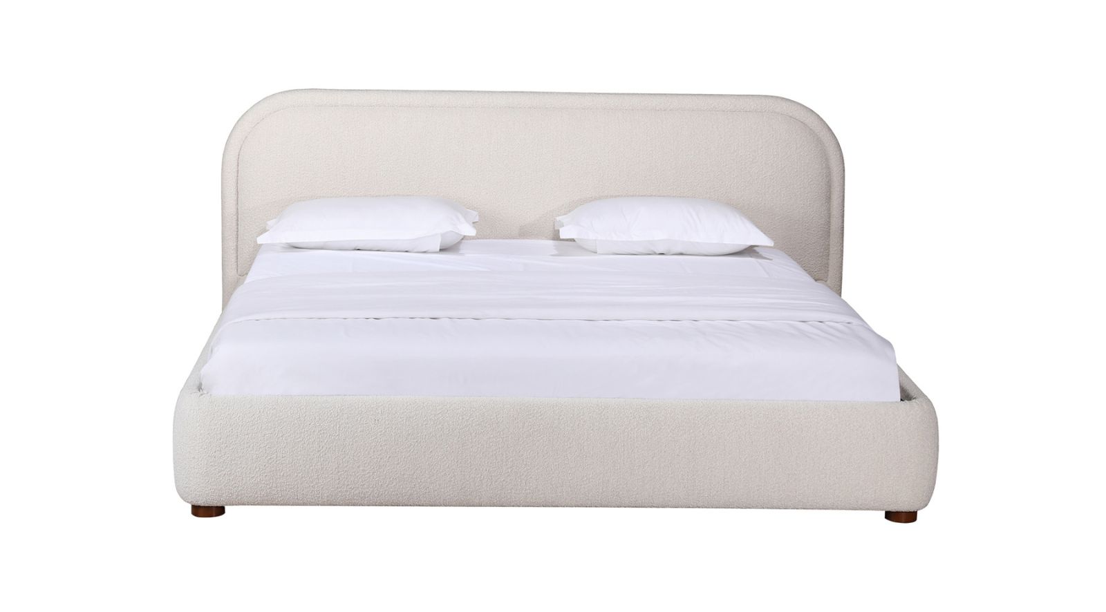COLIN KING BED- OATMEAL