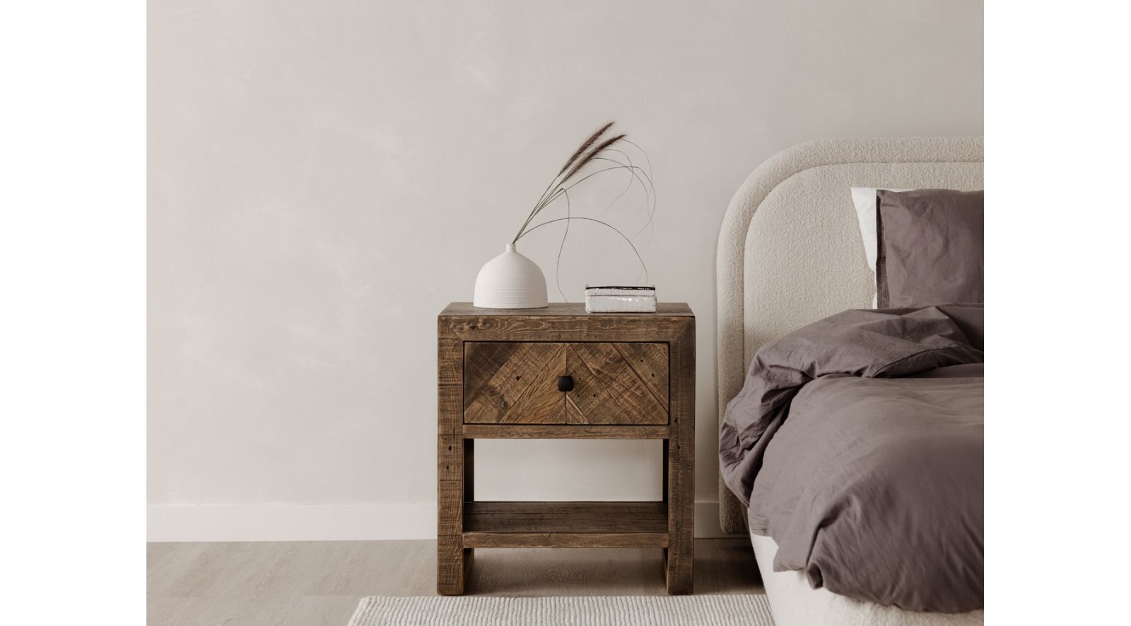 COLIN QUEEN BED- OATMEAL - Image 4