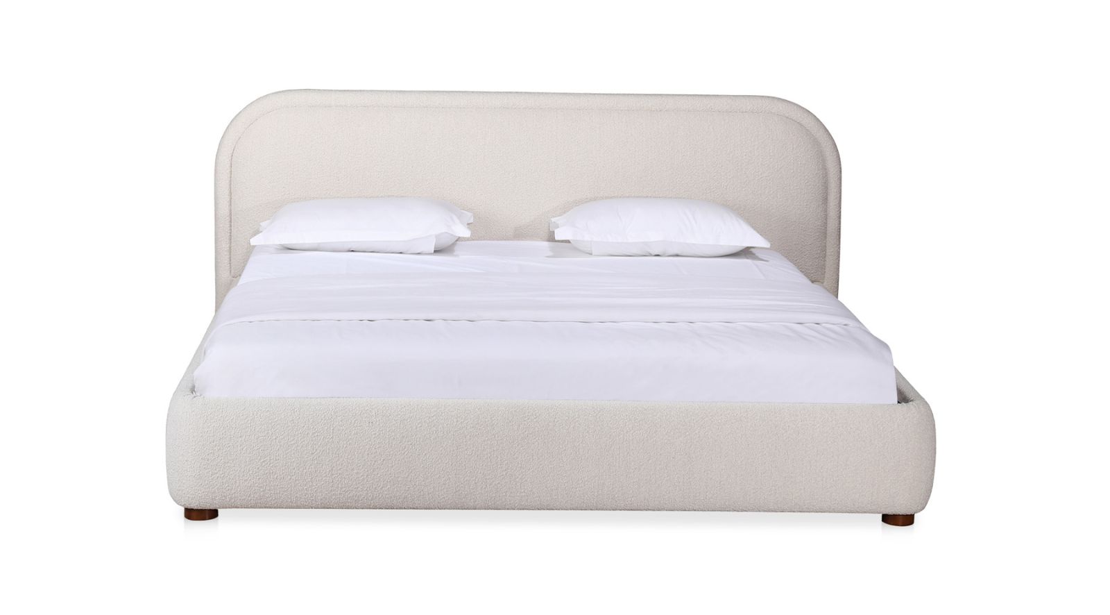 COLIN QUEEN BED- OATMEAL