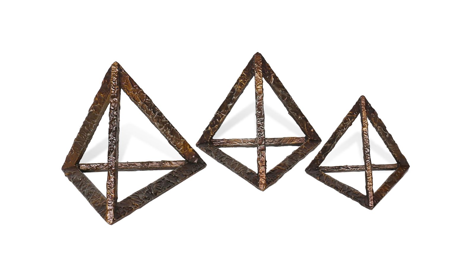 Cairo Metal Sculptures S/3