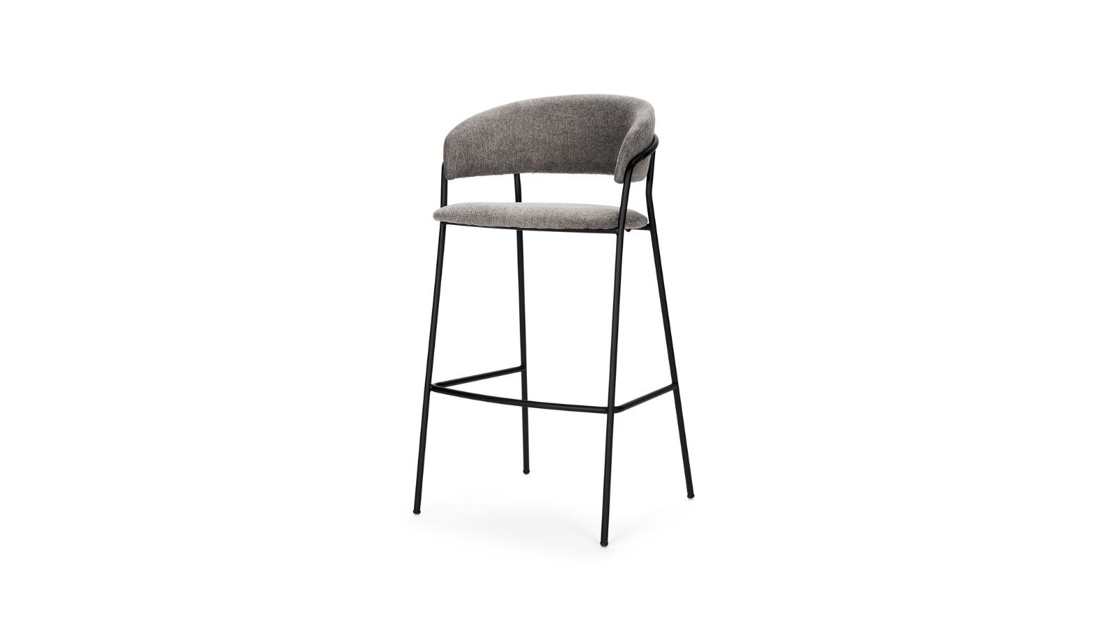 Carolyn Bar Stool- Gray