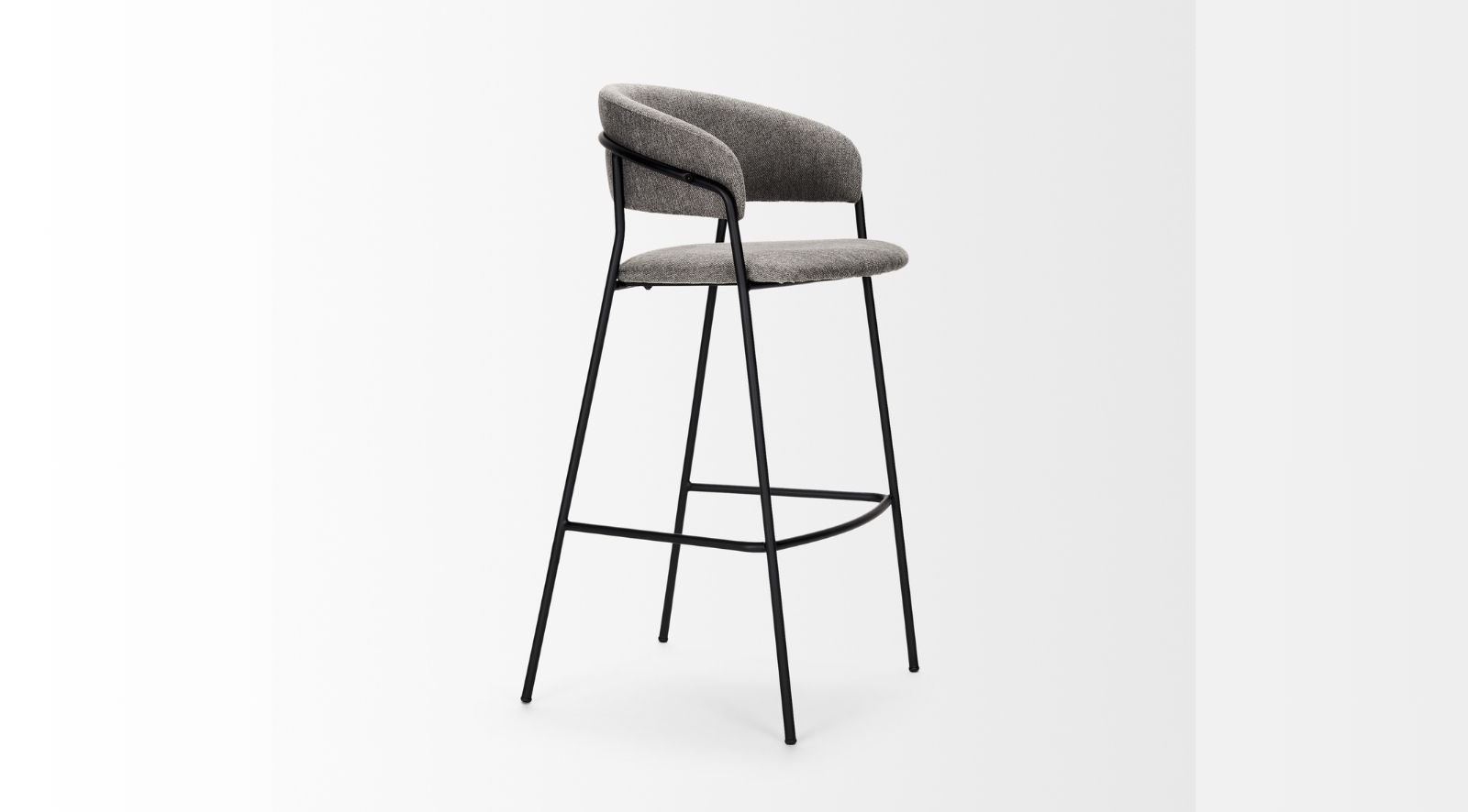 Carolyn Bar Stool- Gray - Image 6