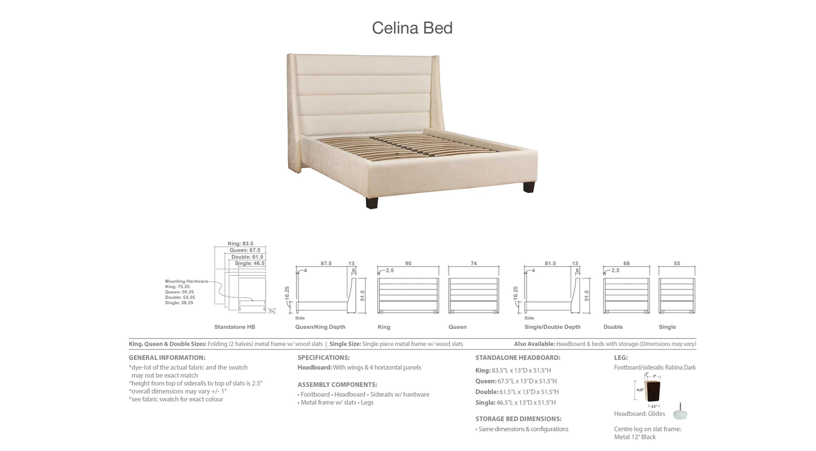 Celina Bed - Image 3