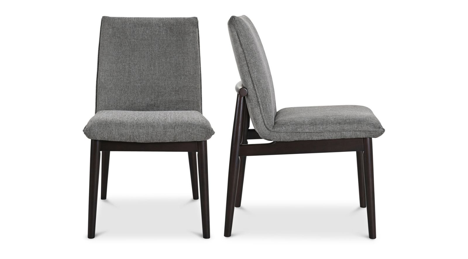 Charlie Dining Chair-Dark Gray - Image 3