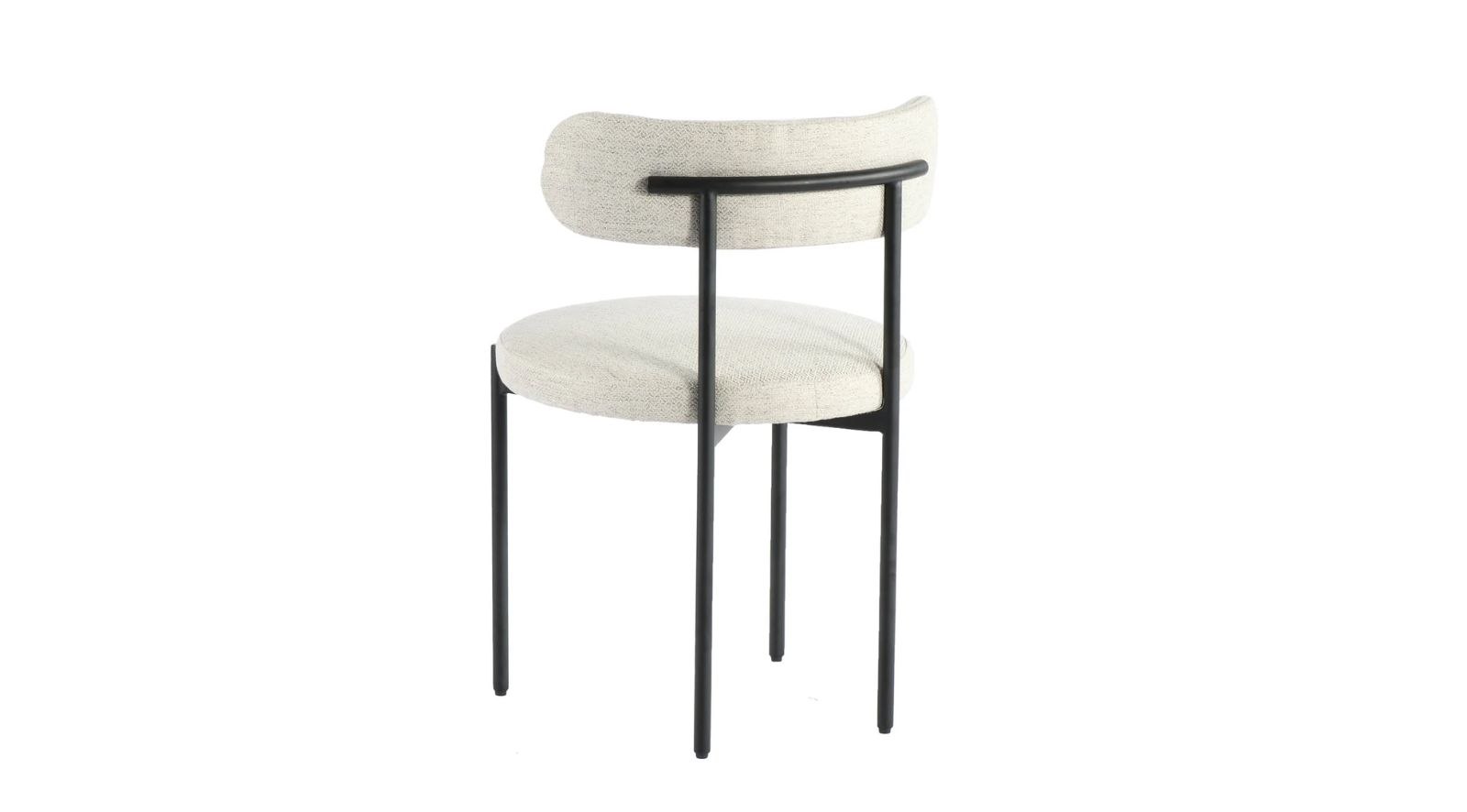 Leo Dining Chair- Macadamia Travertine - Image 2