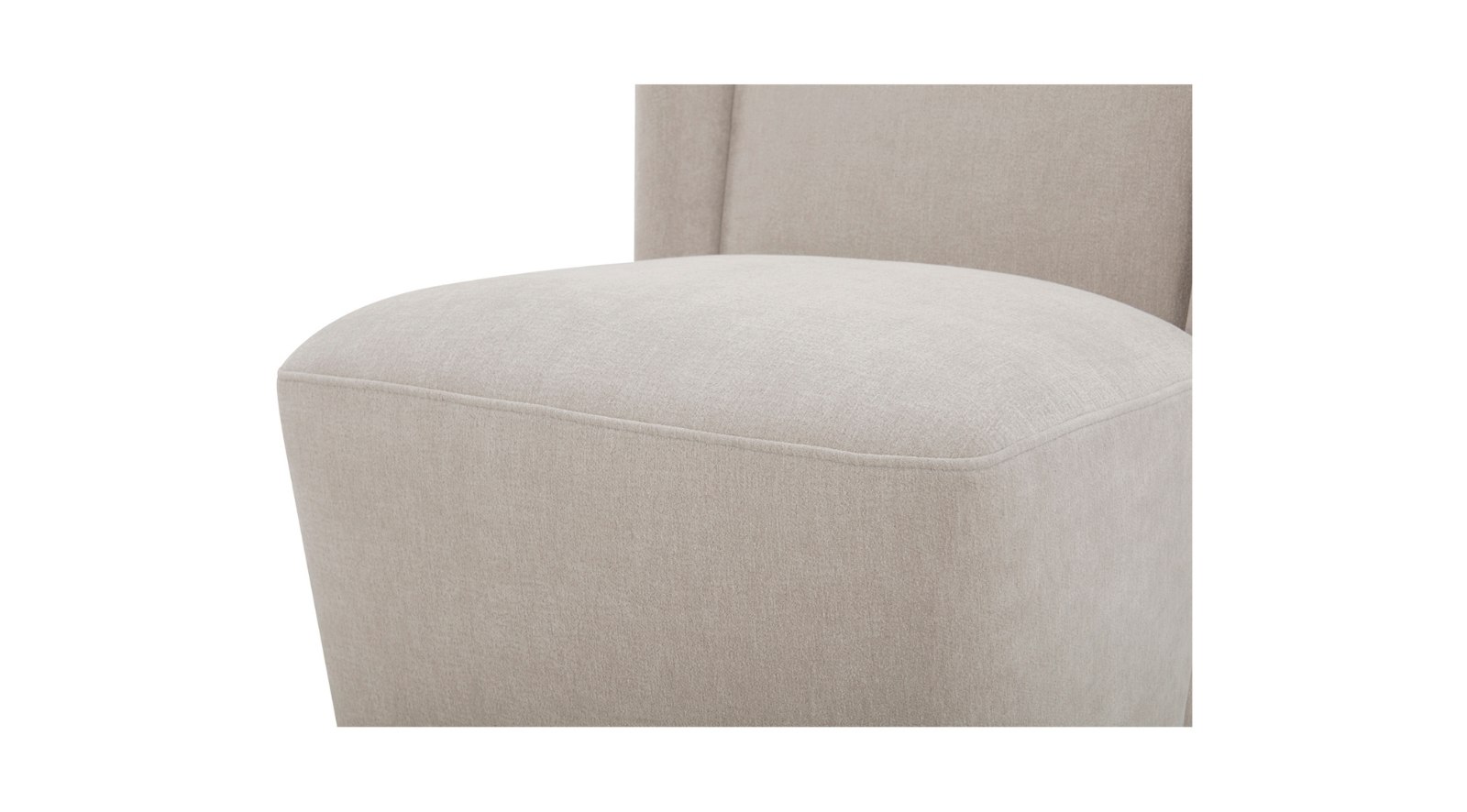 Cormac Rolling Dining Chair- Warm Sand - Image 8