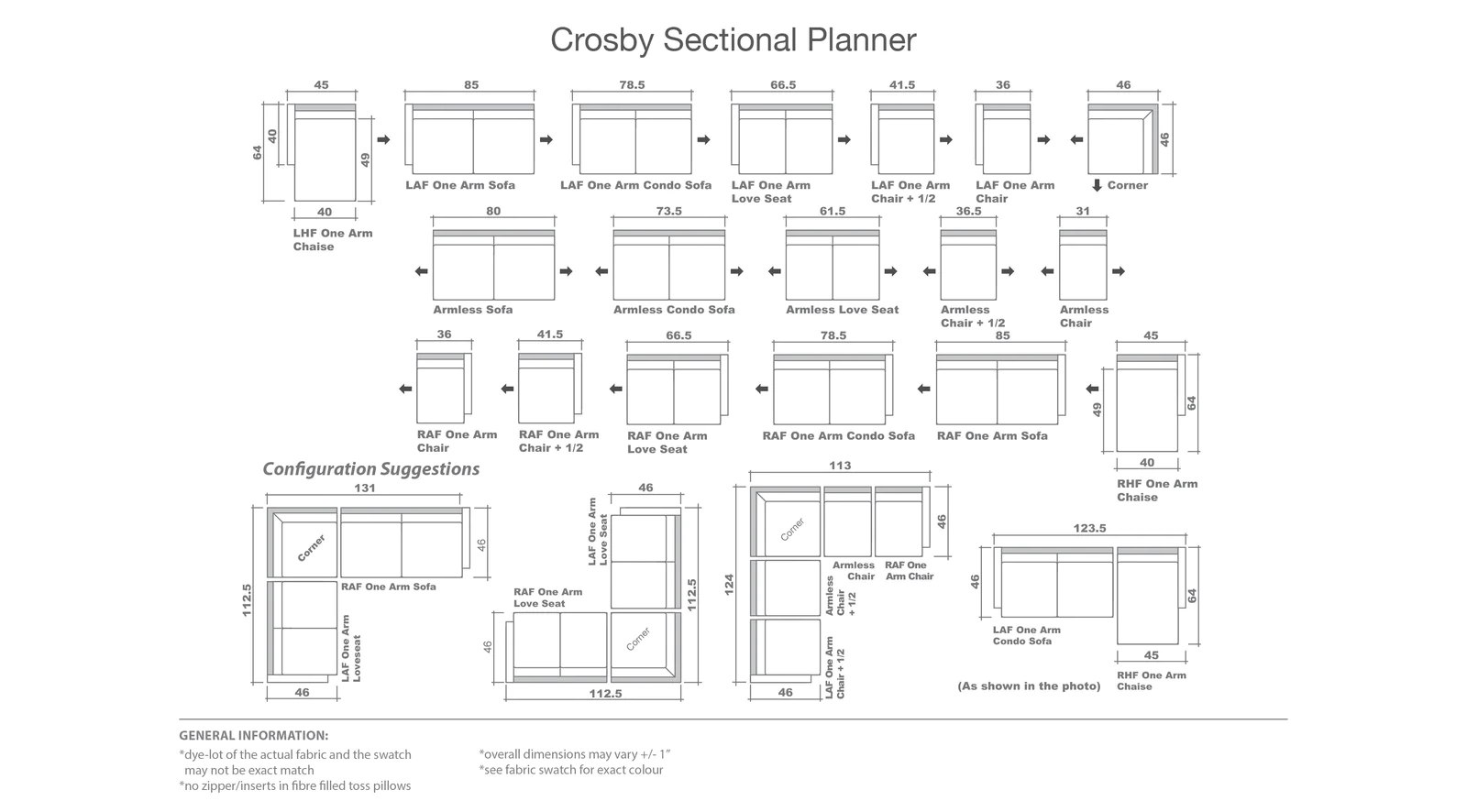 Crosby Sectional - Image 9