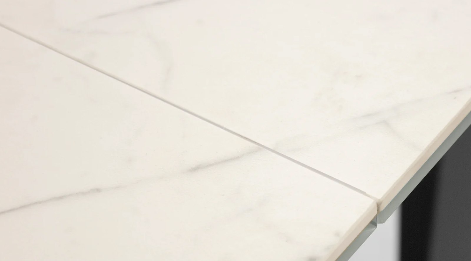 The W Double Extension Dining Table White - Image 5