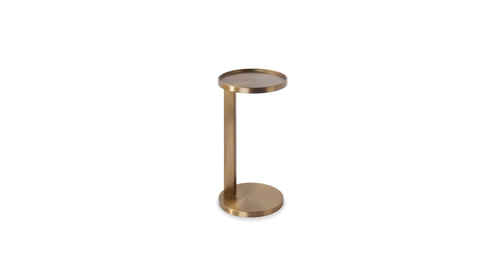 Ducat End Table Brass