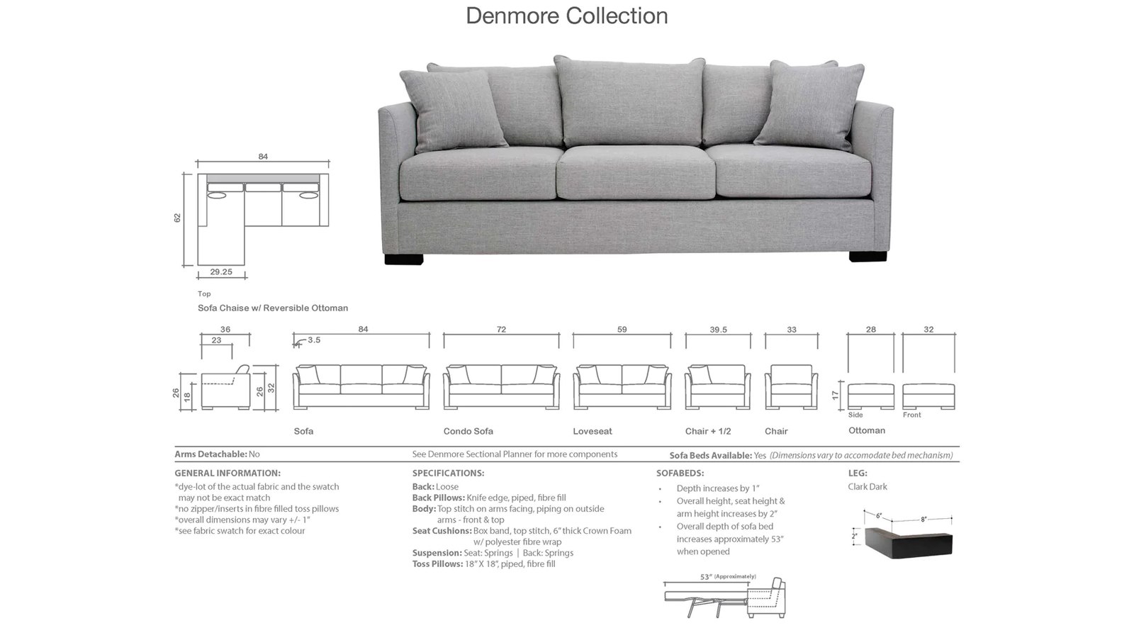 Denmore Sofa - Image 4