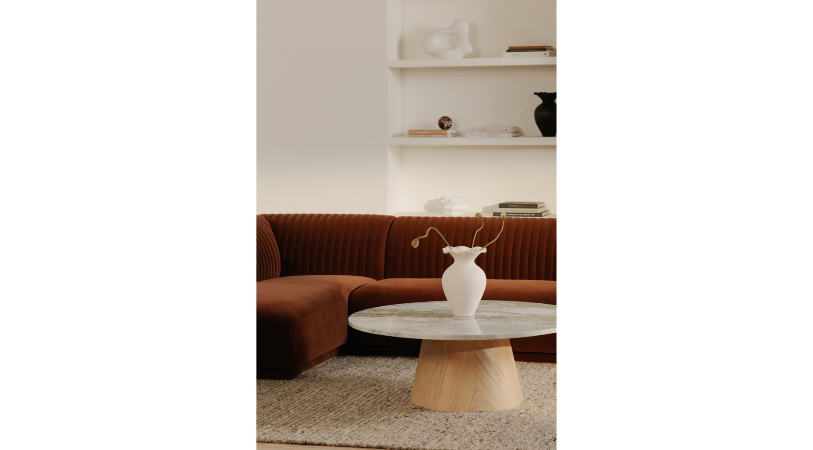 Evelyn Coffee Table-Green Marble - Image 8