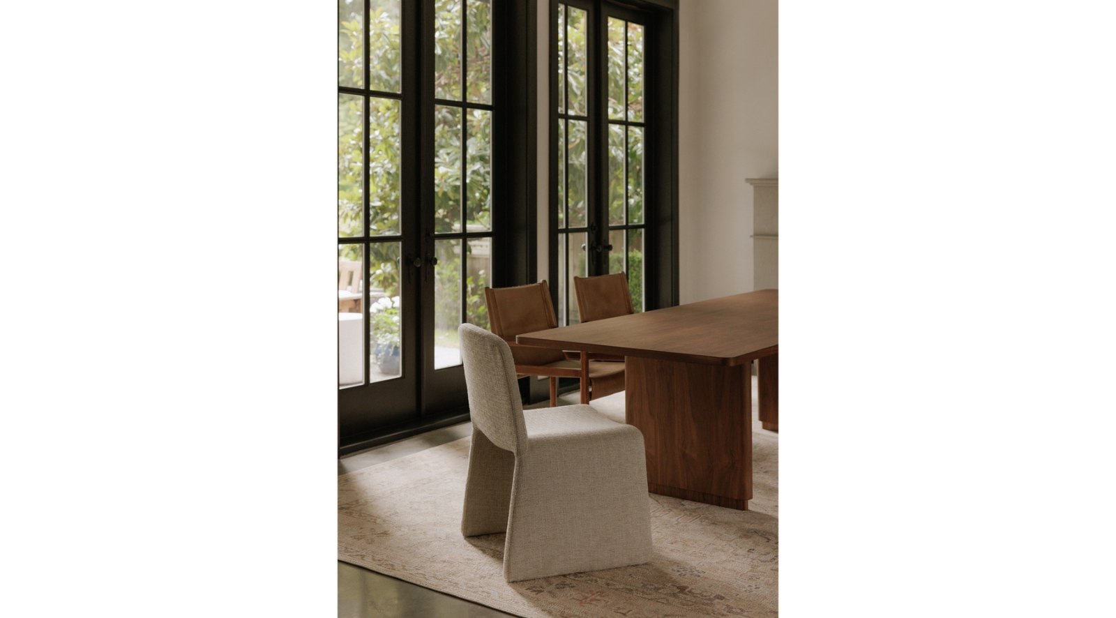 Ella Dining Chair- Heather Beige - Image 2